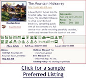 Sample Preferred Listing